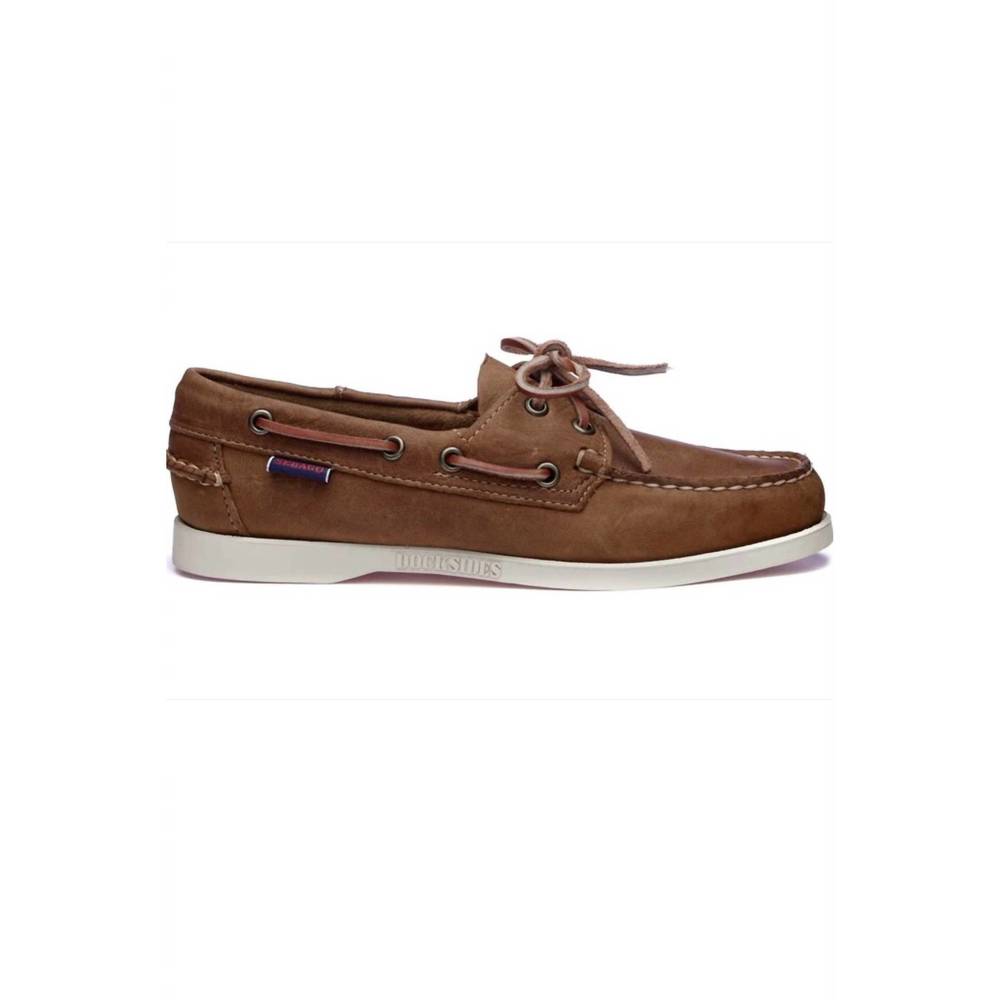 NEW SEBAGO women's portland docksider shoes in brown